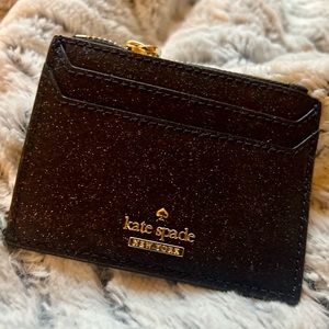 Kate Spade Coin Purse Midnight Metallic